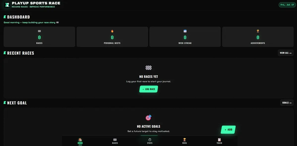 PlayUp screenshot